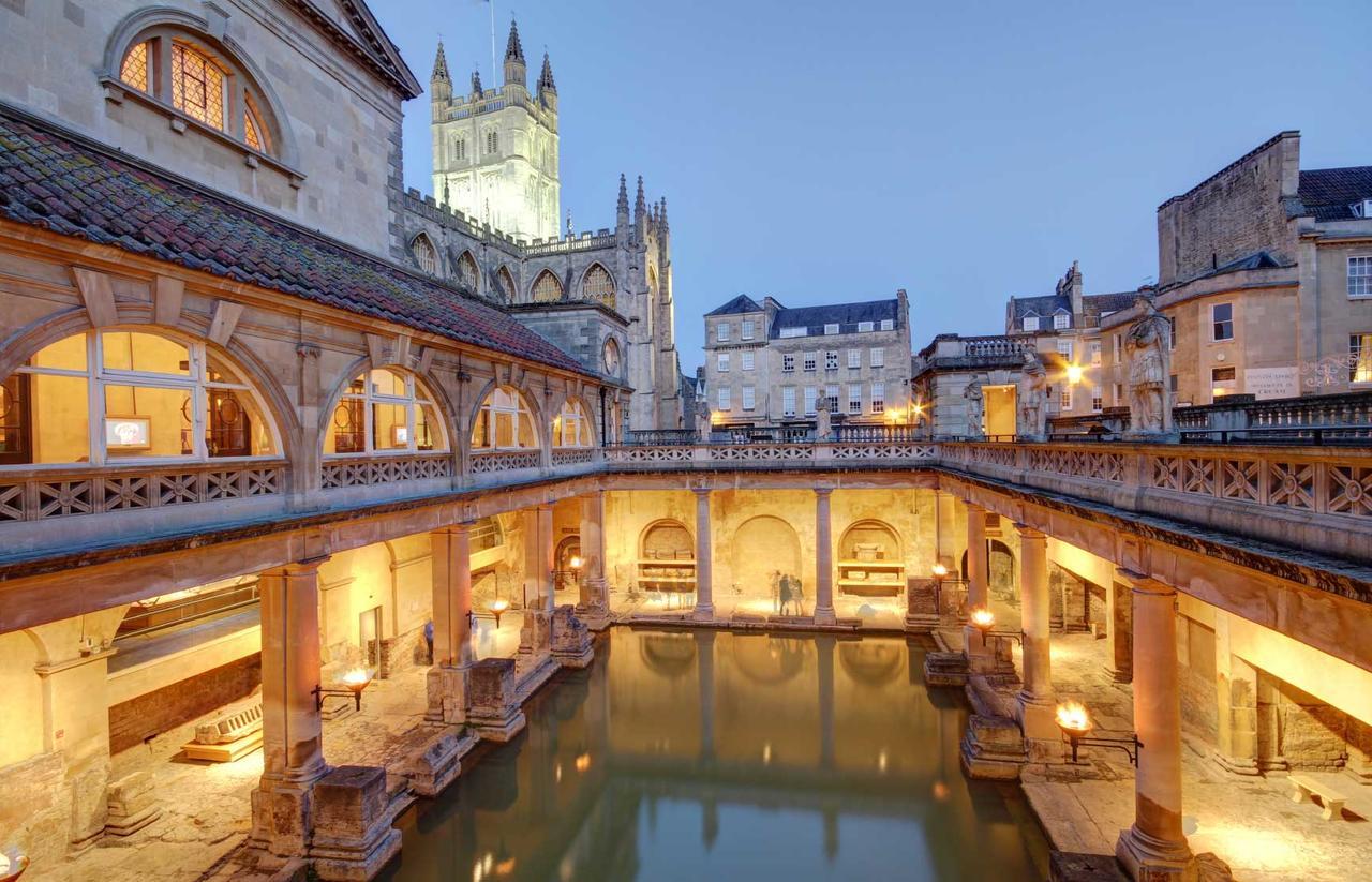 Bathen House Boutique Hotel Exterior photo The Roman Baths in Bath